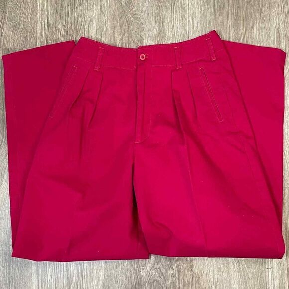 Joan Harper Vintage 80s High Rise Pleated Front Womens Pants Size 10 - Picture 3 of 6